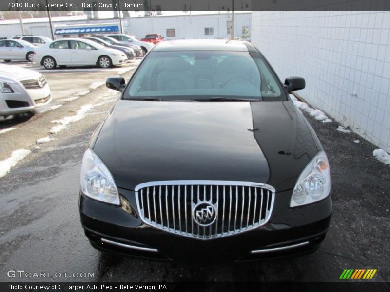 Black Onyx / Titanium 2010 Buick Lucerne CXL