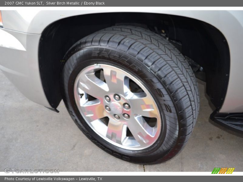 Silver Birch Metallic / Ebony Black 2007 GMC Yukon SLT