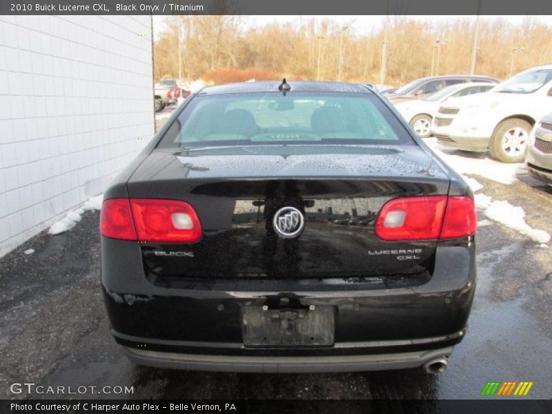 Black Onyx / Titanium 2010 Buick Lucerne CXL