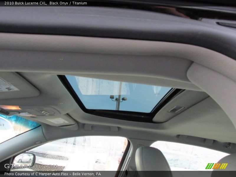Black Onyx / Titanium 2010 Buick Lucerne CXL