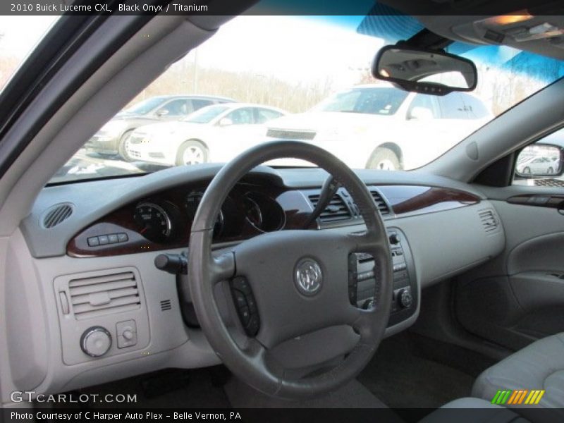 Black Onyx / Titanium 2010 Buick Lucerne CXL