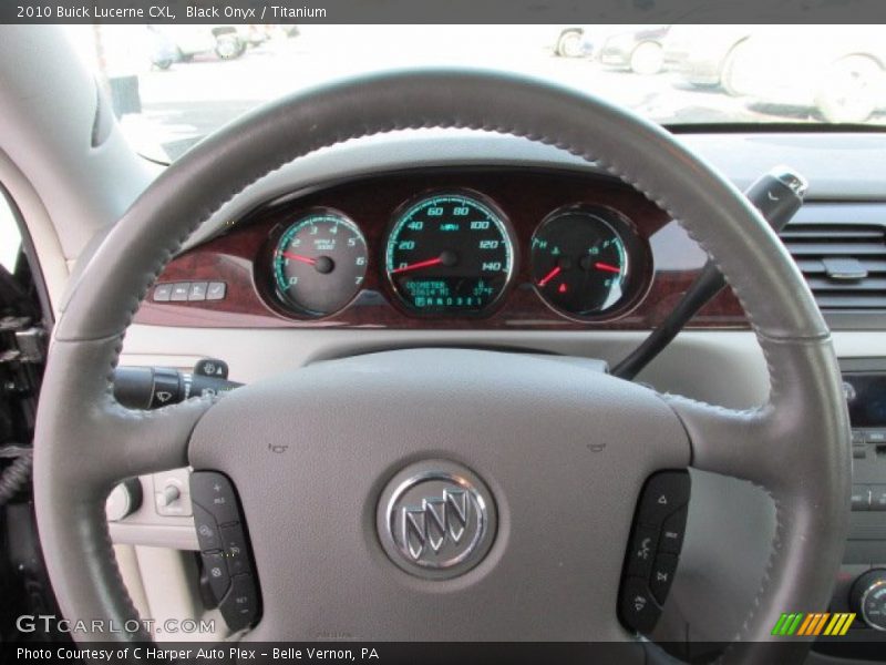 Black Onyx / Titanium 2010 Buick Lucerne CXL