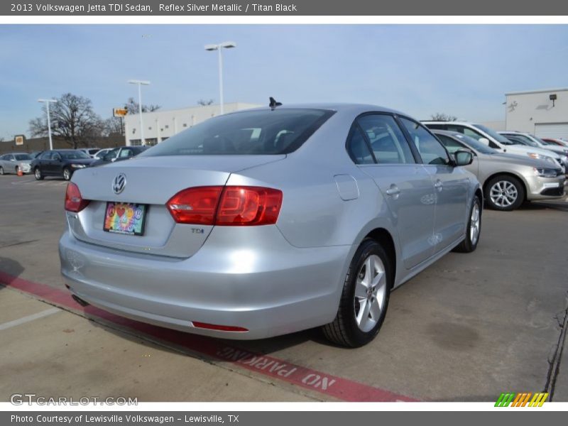Reflex Silver Metallic / Titan Black 2013 Volkswagen Jetta TDI Sedan