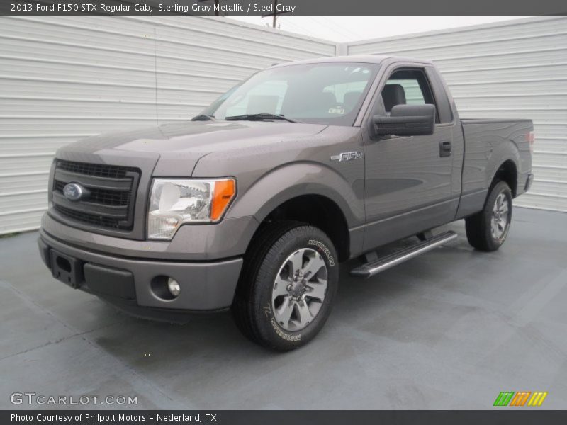 Front 3/4 View of 2013 F150 STX Regular Cab