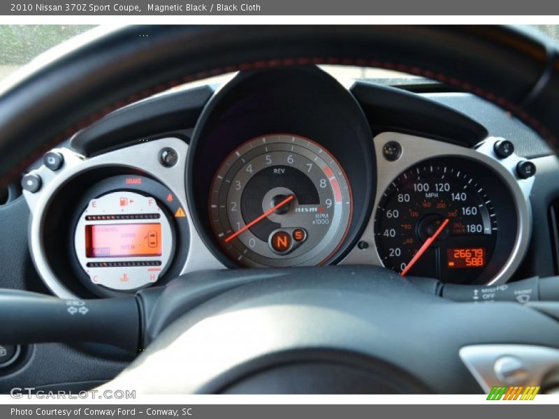  2010 370Z Sport Coupe Sport Coupe Gauges
