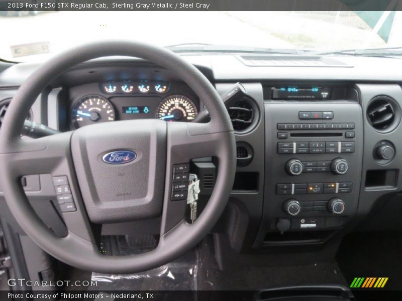 Dashboard of 2013 F150 STX Regular Cab