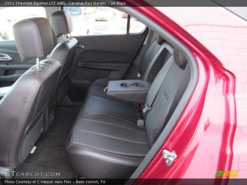 Cardinal Red Metallic / Jet Black 2011 Chevrolet Equinox LTZ AWD