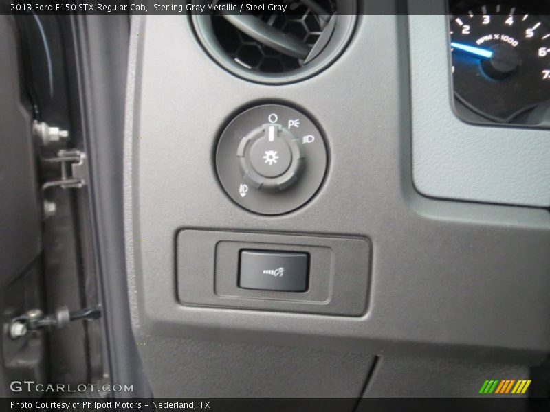 Sterling Gray Metallic / Steel Gray 2013 Ford F150 STX Regular Cab