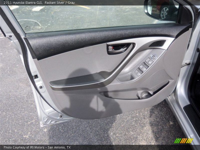 Radiant Silver / Gray 2011 Hyundai Elantra GLS