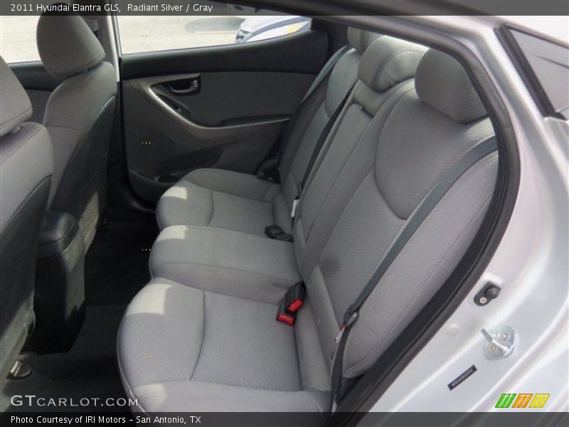 Radiant Silver / Gray 2011 Hyundai Elantra GLS