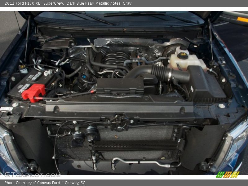  2012 F150 XLT SuperCrew Engine - 5.0 Liter Flex-Fuel DOHC 32-Valve Ti-VCT V8