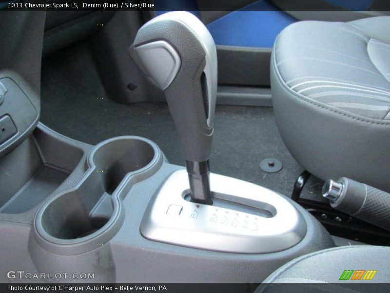 Denim (Blue) / Silver/Blue 2013 Chevrolet Spark LS