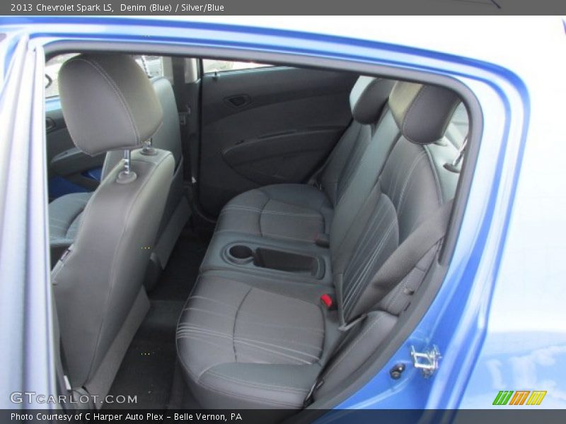 Denim (Blue) / Silver/Blue 2013 Chevrolet Spark LS