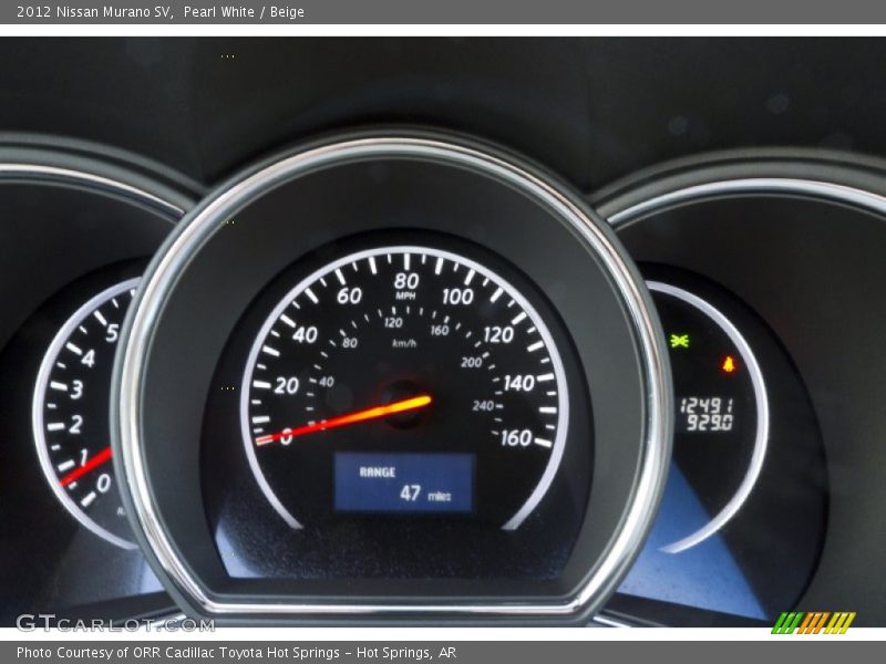 Pearl White / Beige 2012 Nissan Murano SV