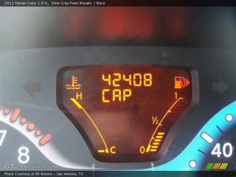 Steel Gray Pearl Metallic / Black 2011 Nissan Cube 1.8 SL