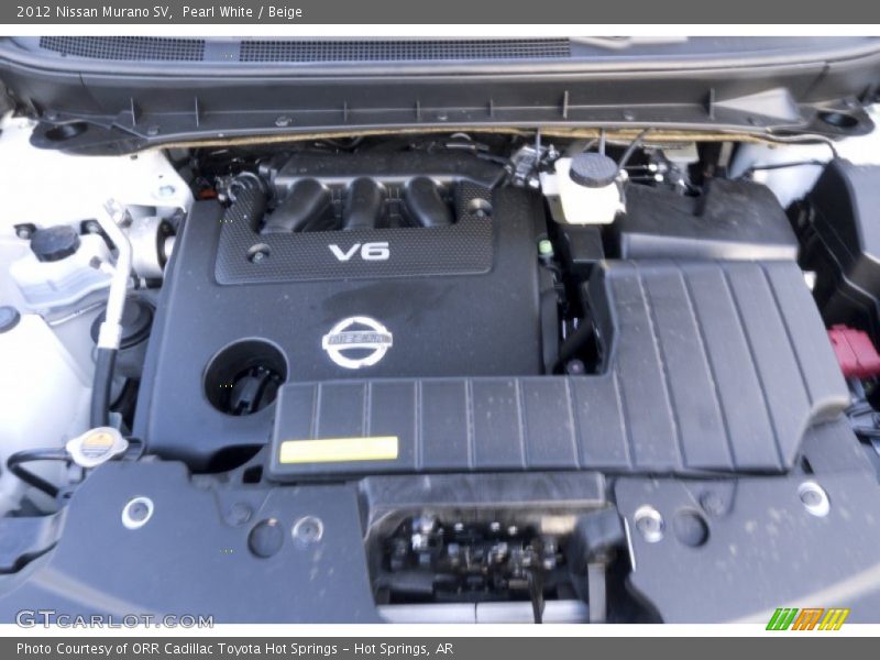 Pearl White / Beige 2012 Nissan Murano SV