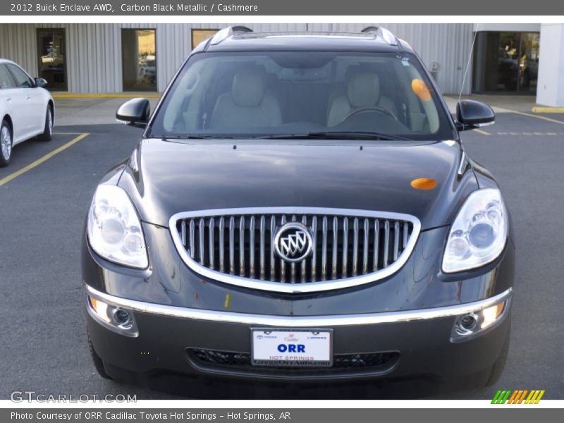Carbon Black Metallic / Cashmere 2012 Buick Enclave AWD
