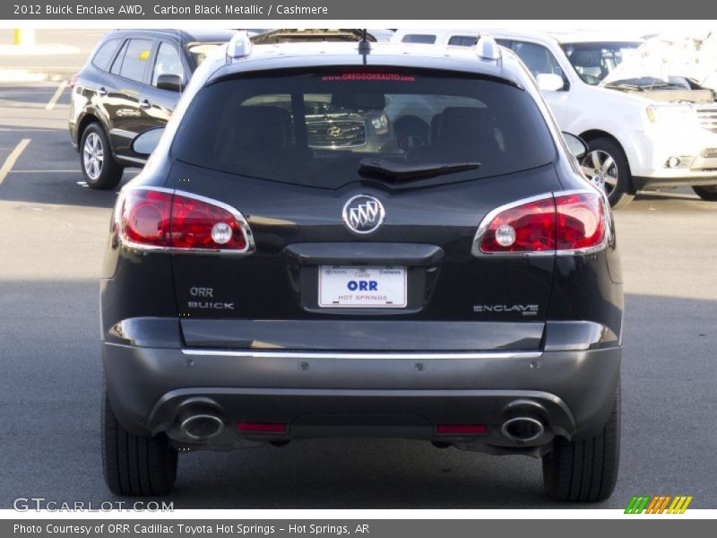 Carbon Black Metallic / Cashmere 2012 Buick Enclave AWD