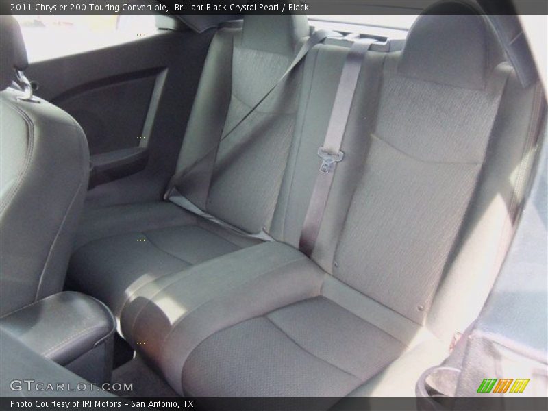 Rear Seat of 2011 200 Touring Convertible