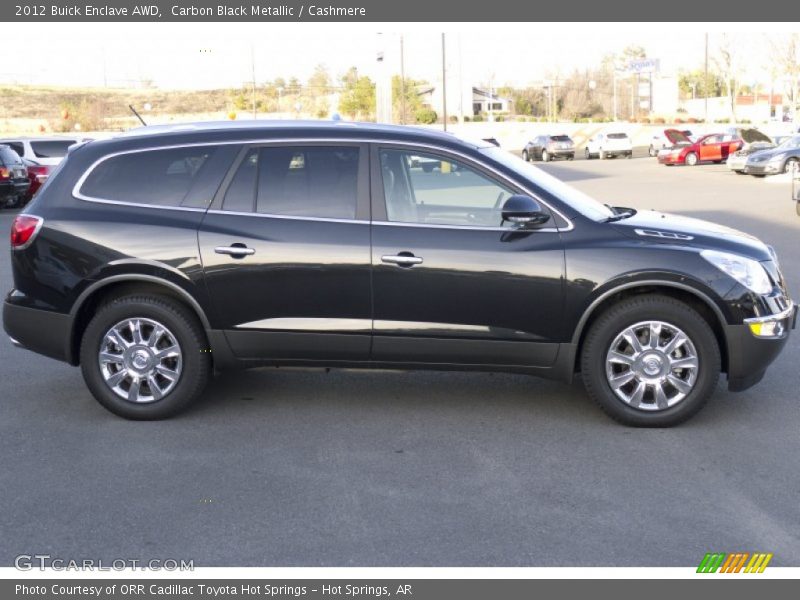 Carbon Black Metallic / Cashmere 2012 Buick Enclave AWD