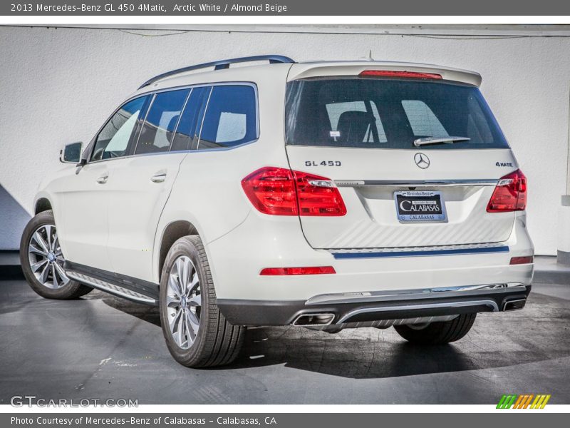 Arctic White / Almond Beige 2013 Mercedes-Benz GL 450 4Matic