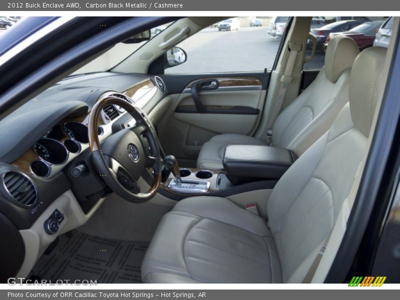 Carbon Black Metallic / Cashmere 2012 Buick Enclave AWD