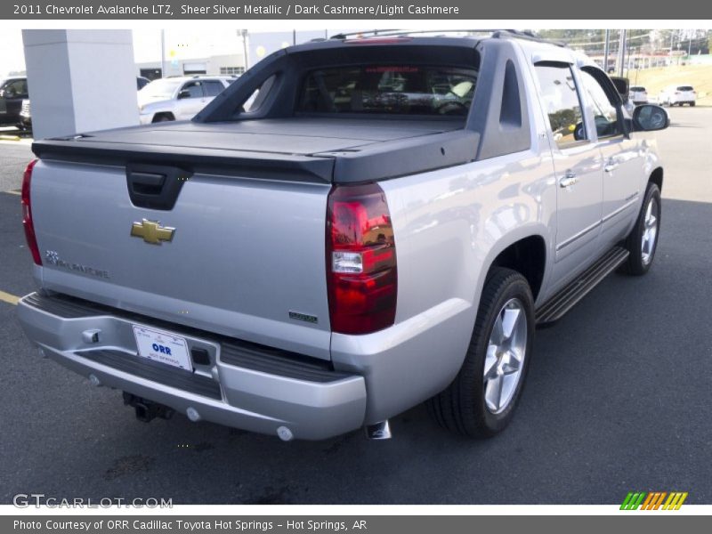 Sheer Silver Metallic / Dark Cashmere/Light Cashmere 2011 Chevrolet Avalanche LTZ