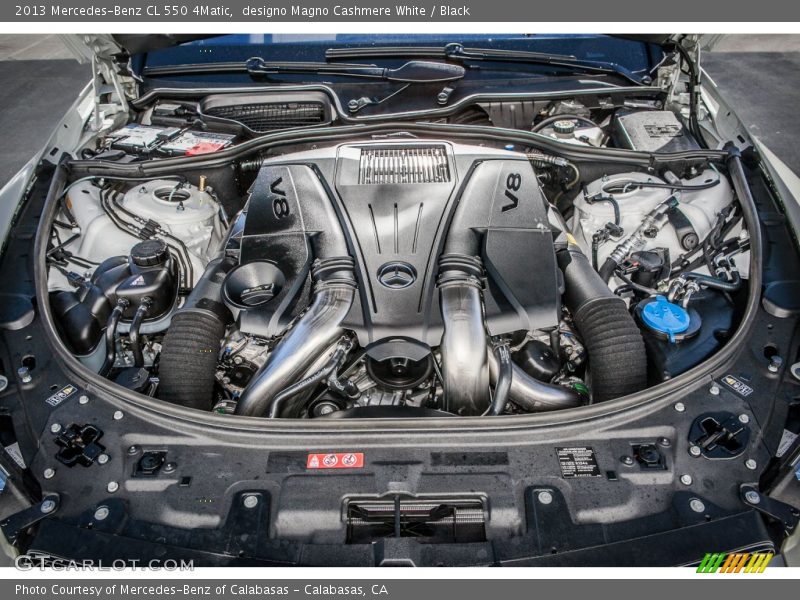  2013 CL 550 4Matic Engine - 4.6 Liter Twin-Turbocharged DI DOHC 32-Valve VVT V8