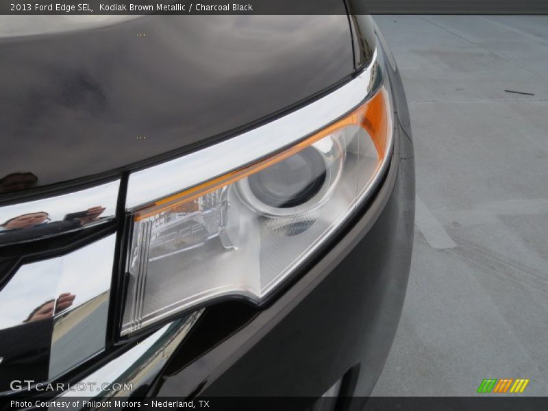 Kodiak Brown Metallic / Charcoal Black 2013 Ford Edge SEL