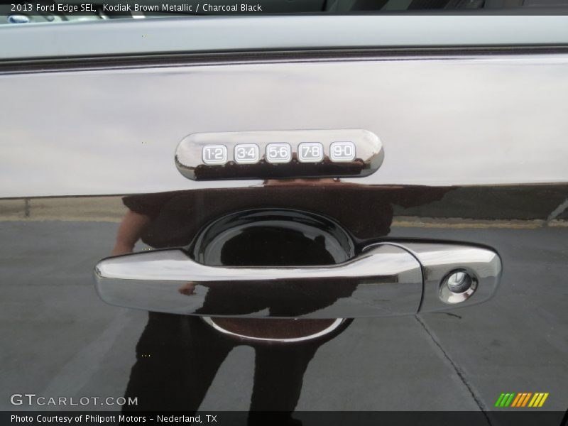 Kodiak Brown Metallic / Charcoal Black 2013 Ford Edge SEL
