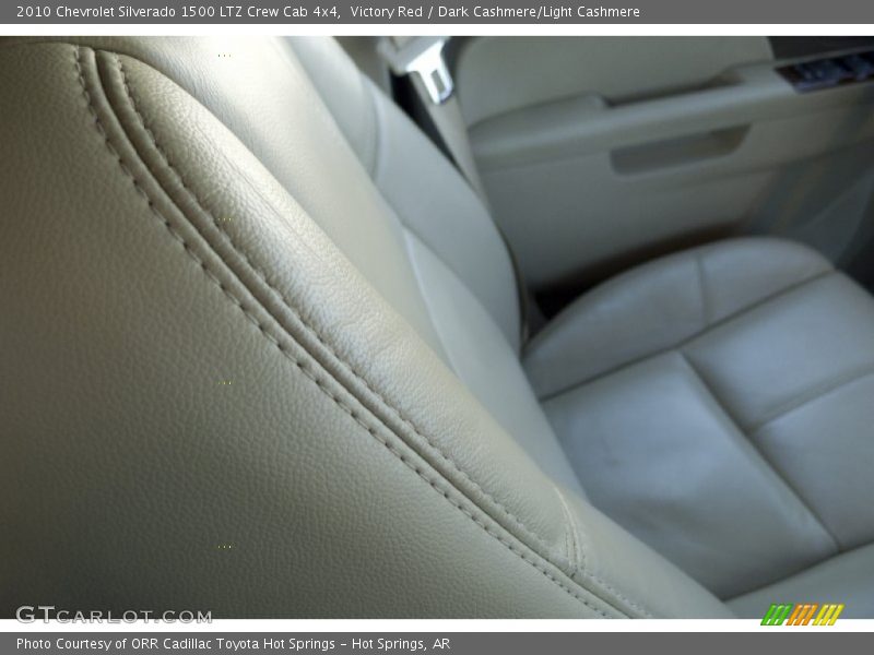 Victory Red / Dark Cashmere/Light Cashmere 2010 Chevrolet Silverado 1500 LTZ Crew Cab 4x4