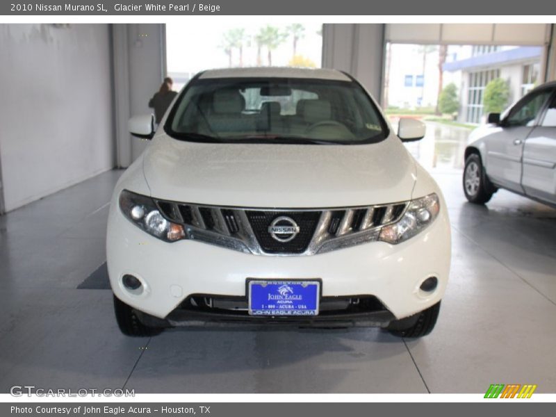 Glacier White Pearl / Beige 2010 Nissan Murano SL