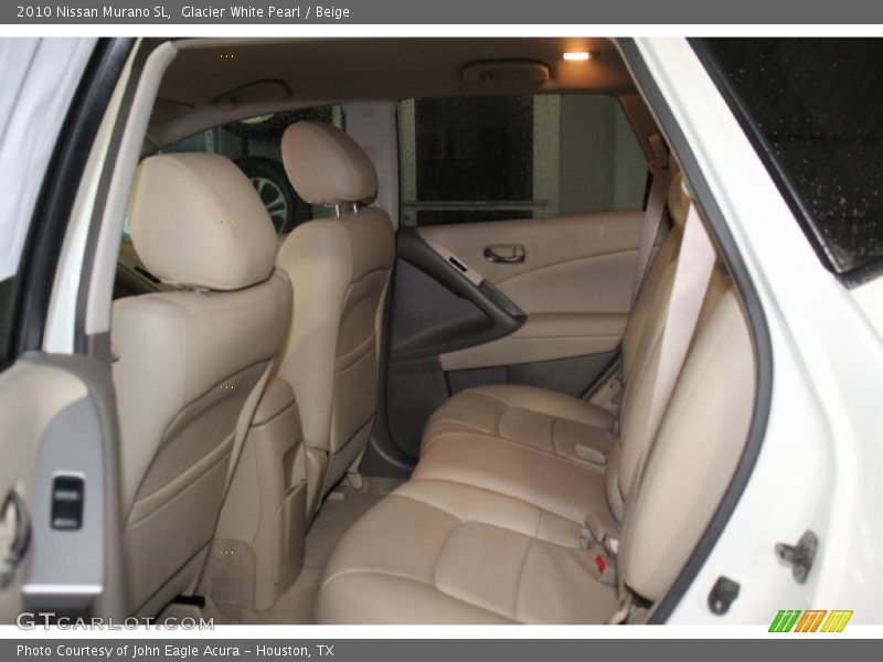 Glacier White Pearl / Beige 2010 Nissan Murano SL