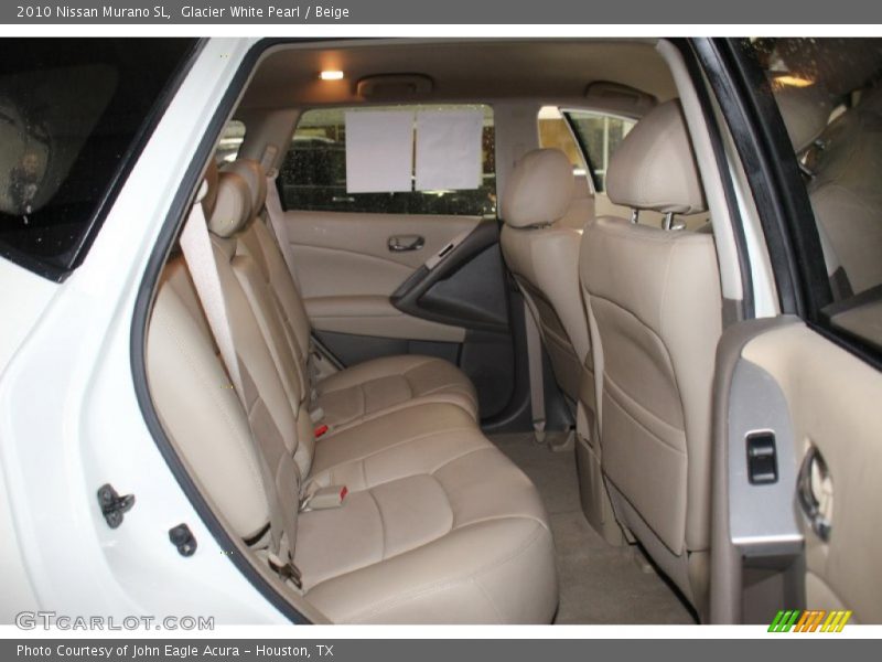 Glacier White Pearl / Beige 2010 Nissan Murano SL