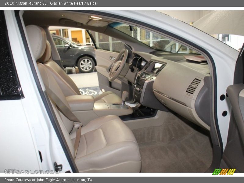 Glacier White Pearl / Beige 2010 Nissan Murano SL