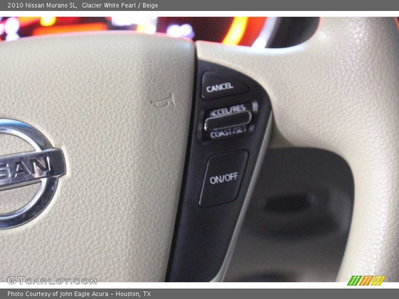 Glacier White Pearl / Beige 2010 Nissan Murano SL