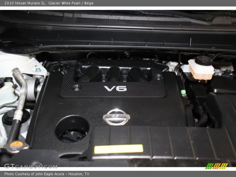 Glacier White Pearl / Beige 2010 Nissan Murano SL
