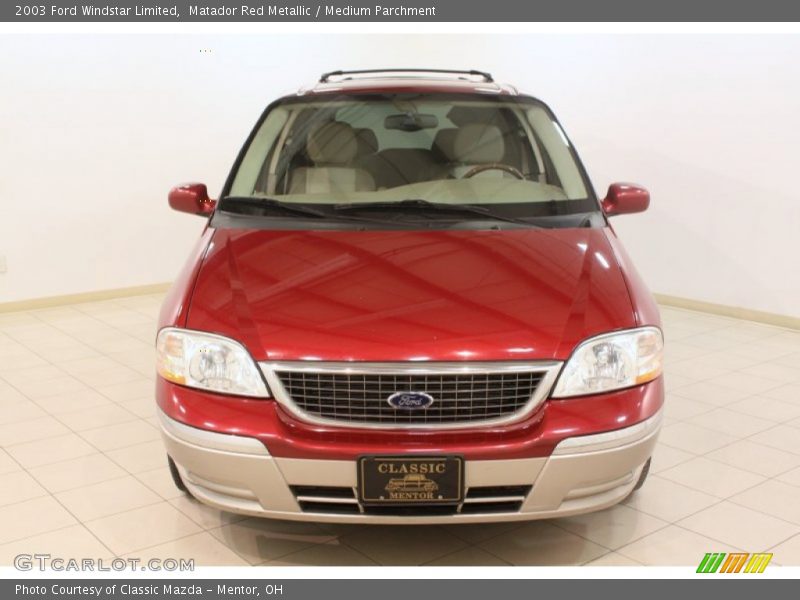 Matador Red Metallic / Medium Parchment 2003 Ford Windstar Limited