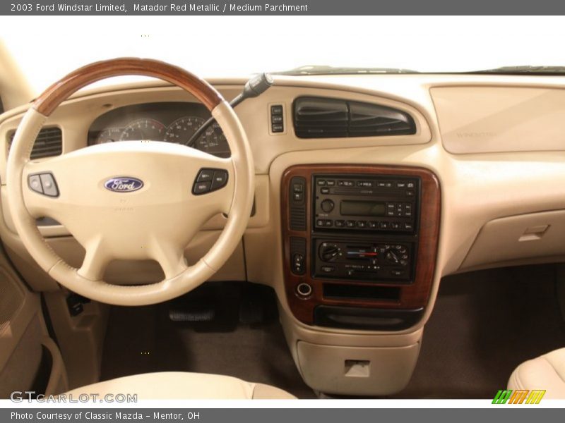 Matador Red Metallic / Medium Parchment 2003 Ford Windstar Limited