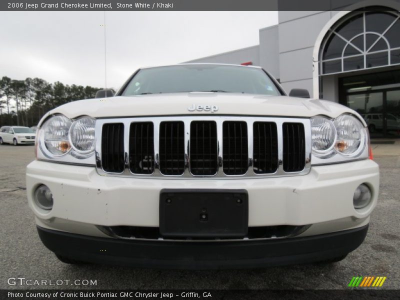 Stone White / Khaki 2006 Jeep Grand Cherokee Limited