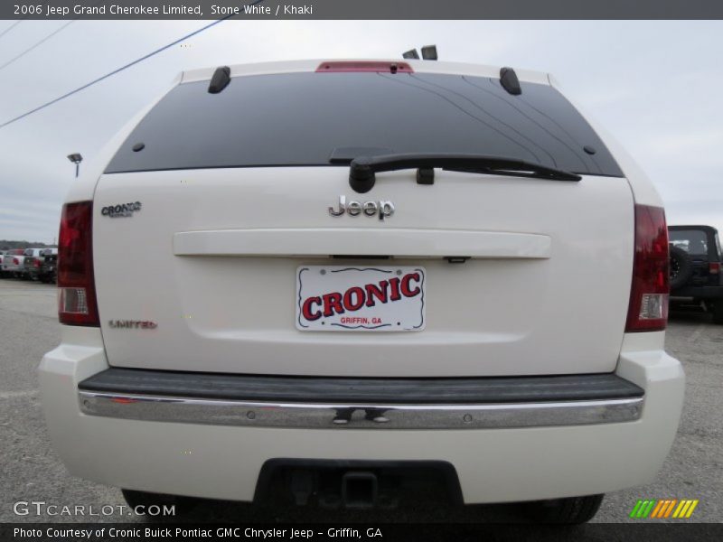 Stone White / Khaki 2006 Jeep Grand Cherokee Limited