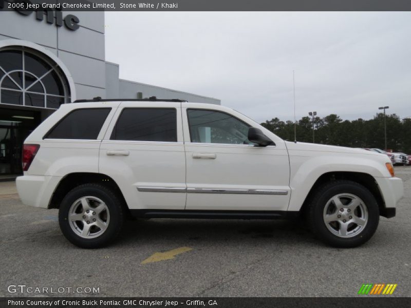 Stone White / Khaki 2006 Jeep Grand Cherokee Limited