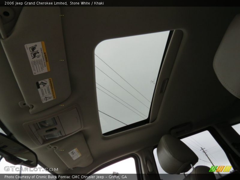 Stone White / Khaki 2006 Jeep Grand Cherokee Limited