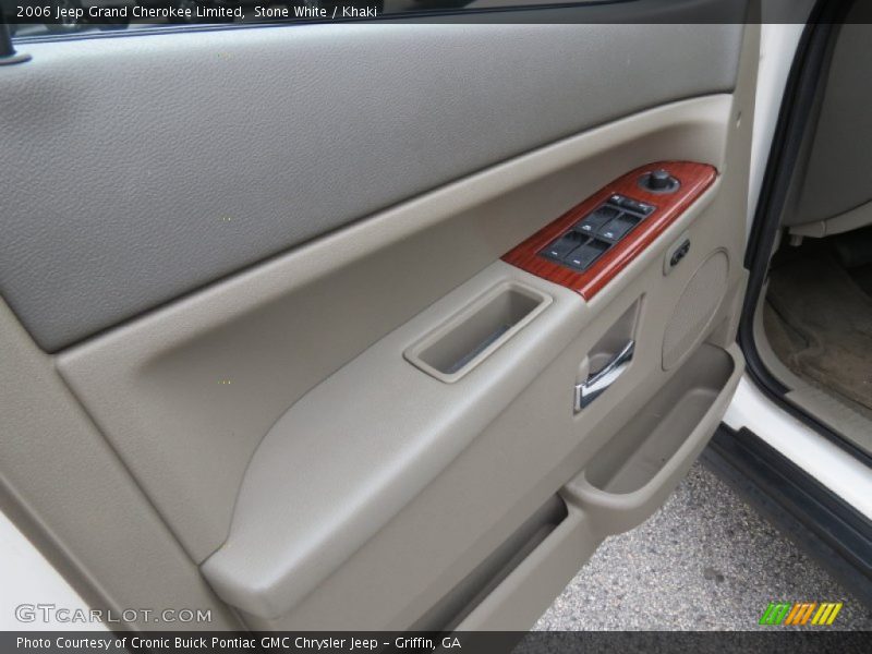 Stone White / Khaki 2006 Jeep Grand Cherokee Limited