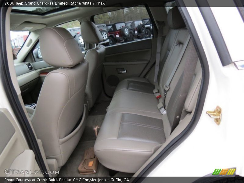 Stone White / Khaki 2006 Jeep Grand Cherokee Limited