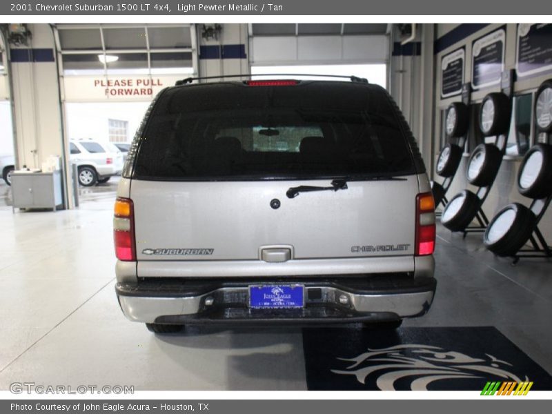 Light Pewter Metallic / Tan 2001 Chevrolet Suburban 1500 LT 4x4