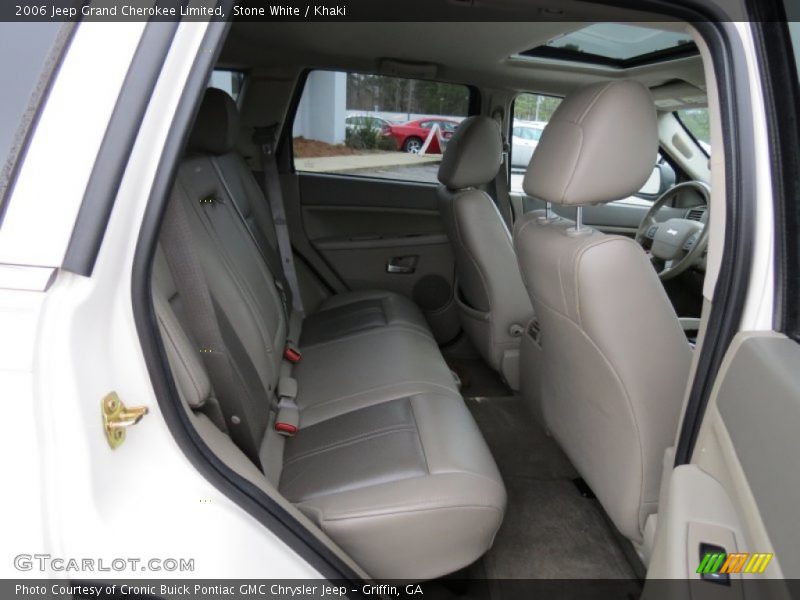 Stone White / Khaki 2006 Jeep Grand Cherokee Limited