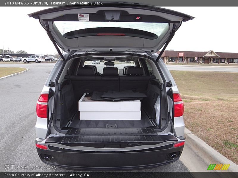 Titanium Silver Metallic / Black 2010 BMW X5 xDrive30i