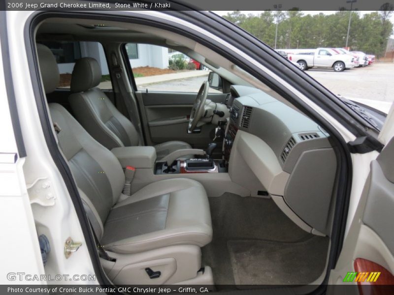 Stone White / Khaki 2006 Jeep Grand Cherokee Limited