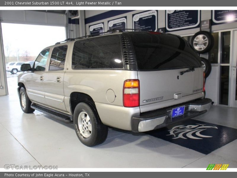 Light Pewter Metallic / Tan 2001 Chevrolet Suburban 1500 LT 4x4